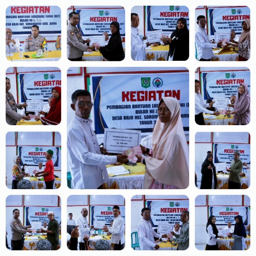 Pemdes melakukan penyaluran BLT-DD Tahap Ke- 2