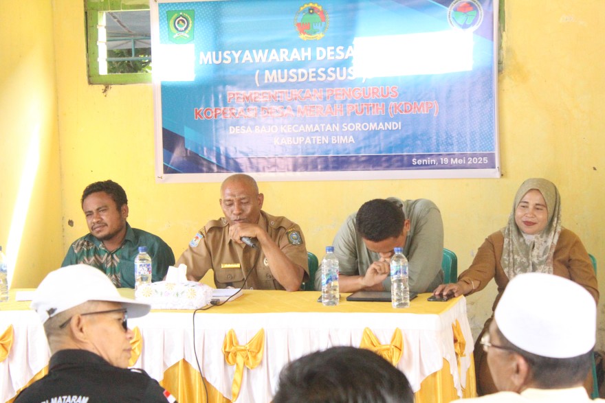 kegiatan  Musyawarah desa Khusus (MUSDESSUS)
