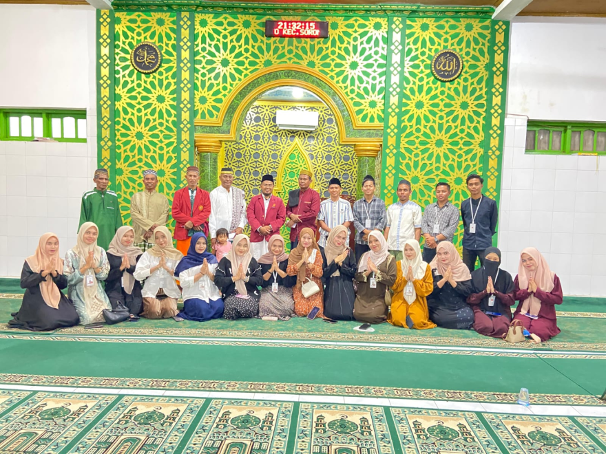 Memperingati Hari Maulid Nabi Muhammad SAW Desa Bajo ikut Menyambut